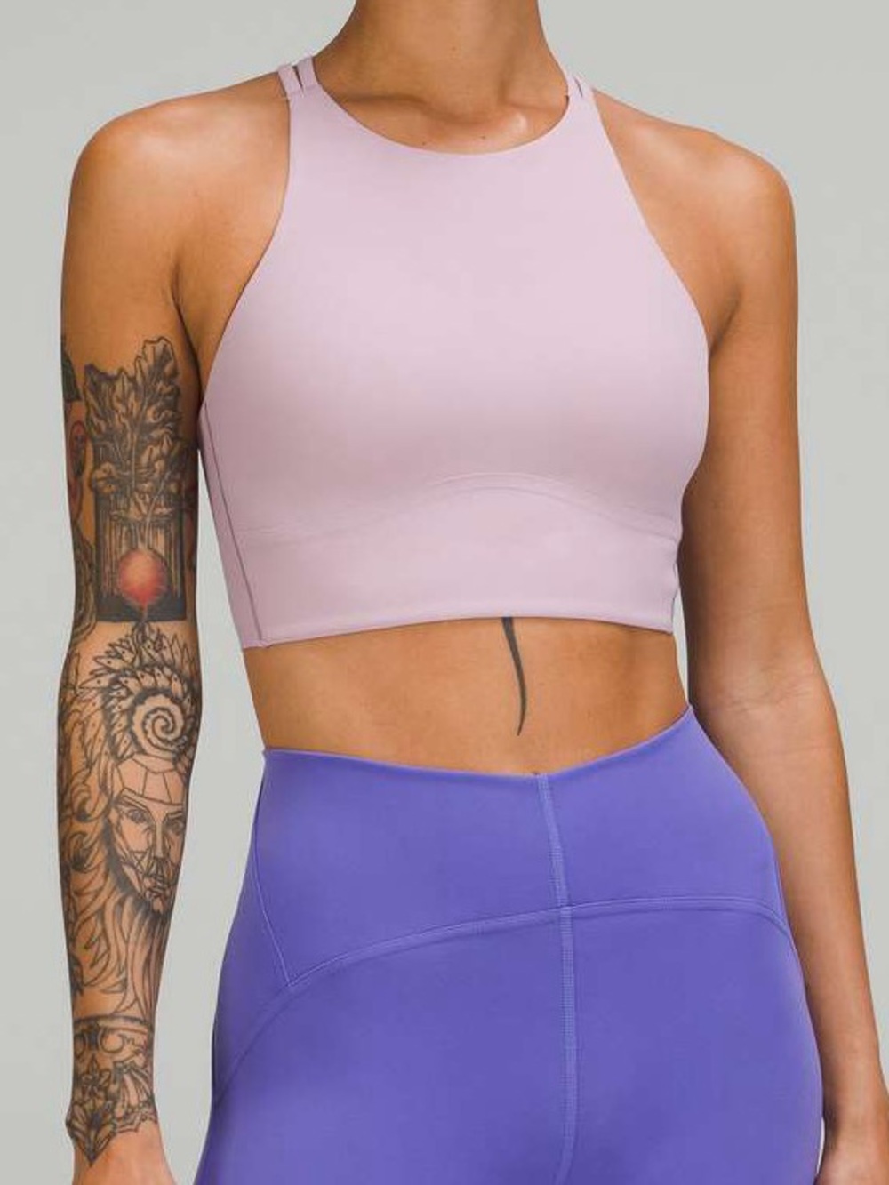 Lululemon Like a Cloud High-Neck Longline Bra *Light Support, B/C Cup